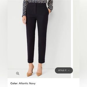 Ann Taylor high rise Eva ankle pant